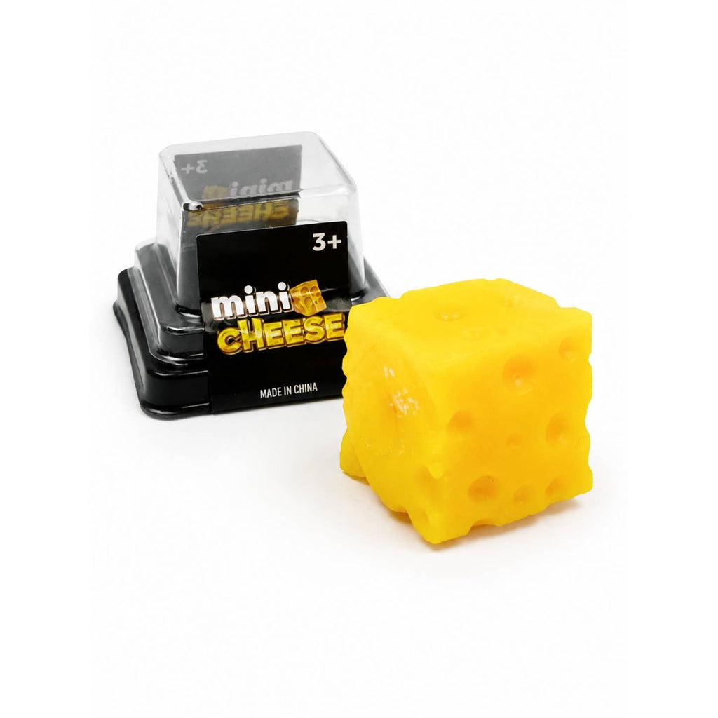 Mini Cube Cheese Squishy Toy