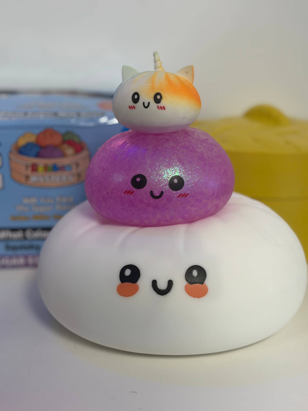 Huge Dumpling – 10’ Jumbo Squishy Rainbow   