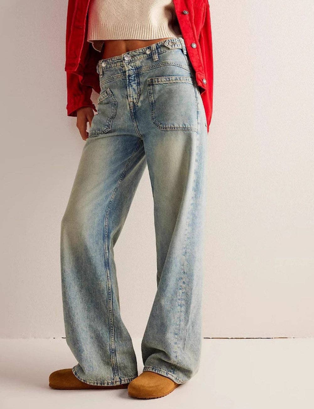Street Straight Leg Jeans