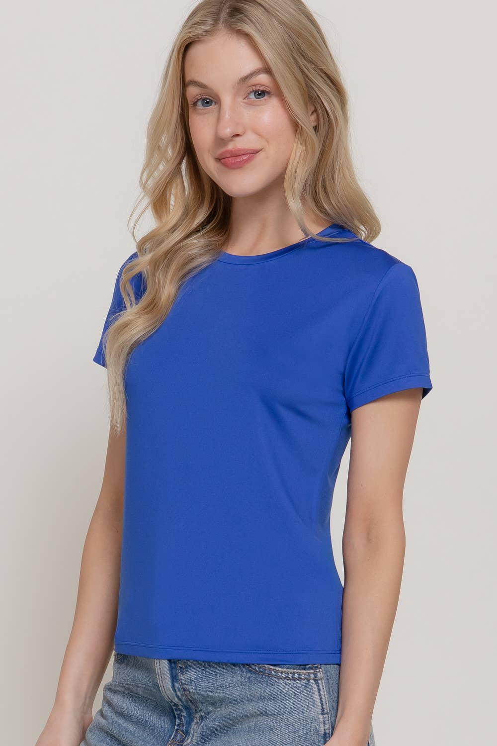Round Neck Knit Top