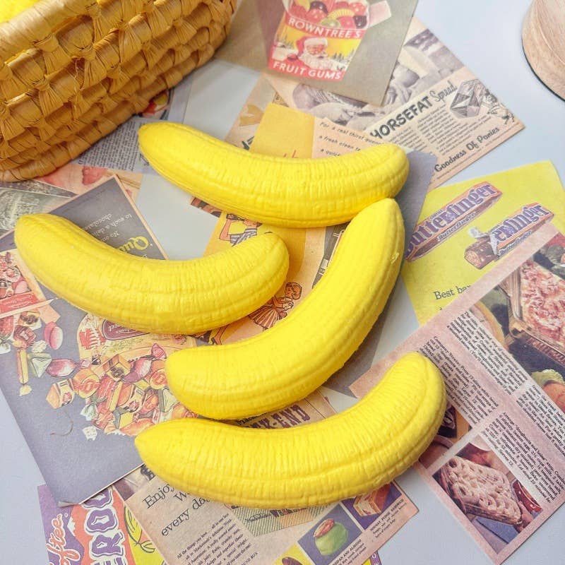Banana Squishy Fidget Toy