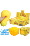 JUMBO Cheese Cube Squishy Toy