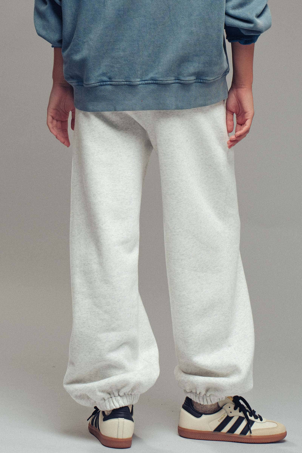 Elastic Drawstring Cotton Sweatpant
