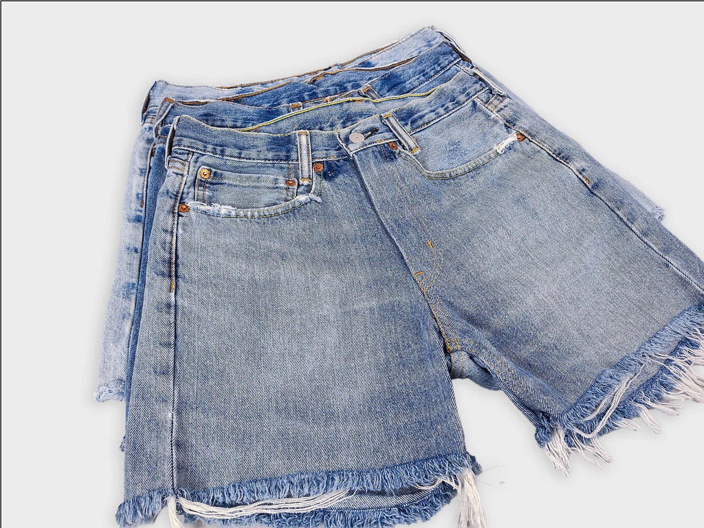 Mid-Rise Denim Levi Shorts