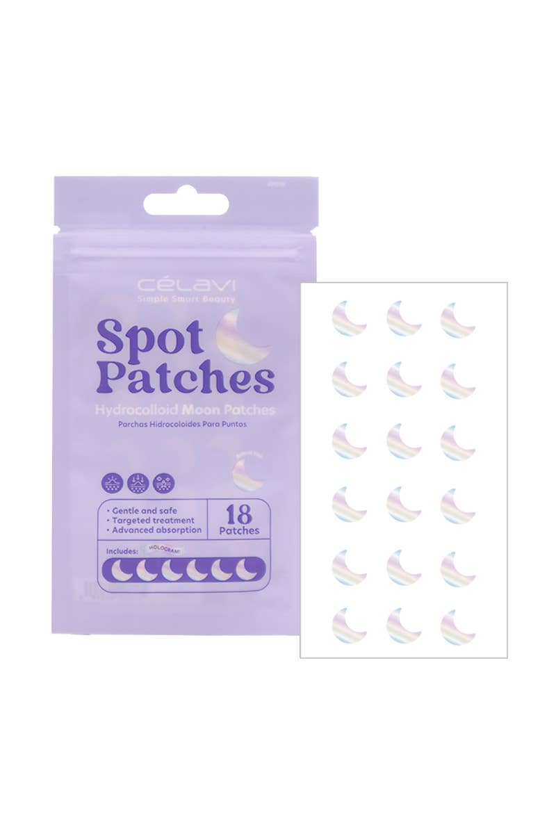 Hydrocolloid Spot Patches - Moon