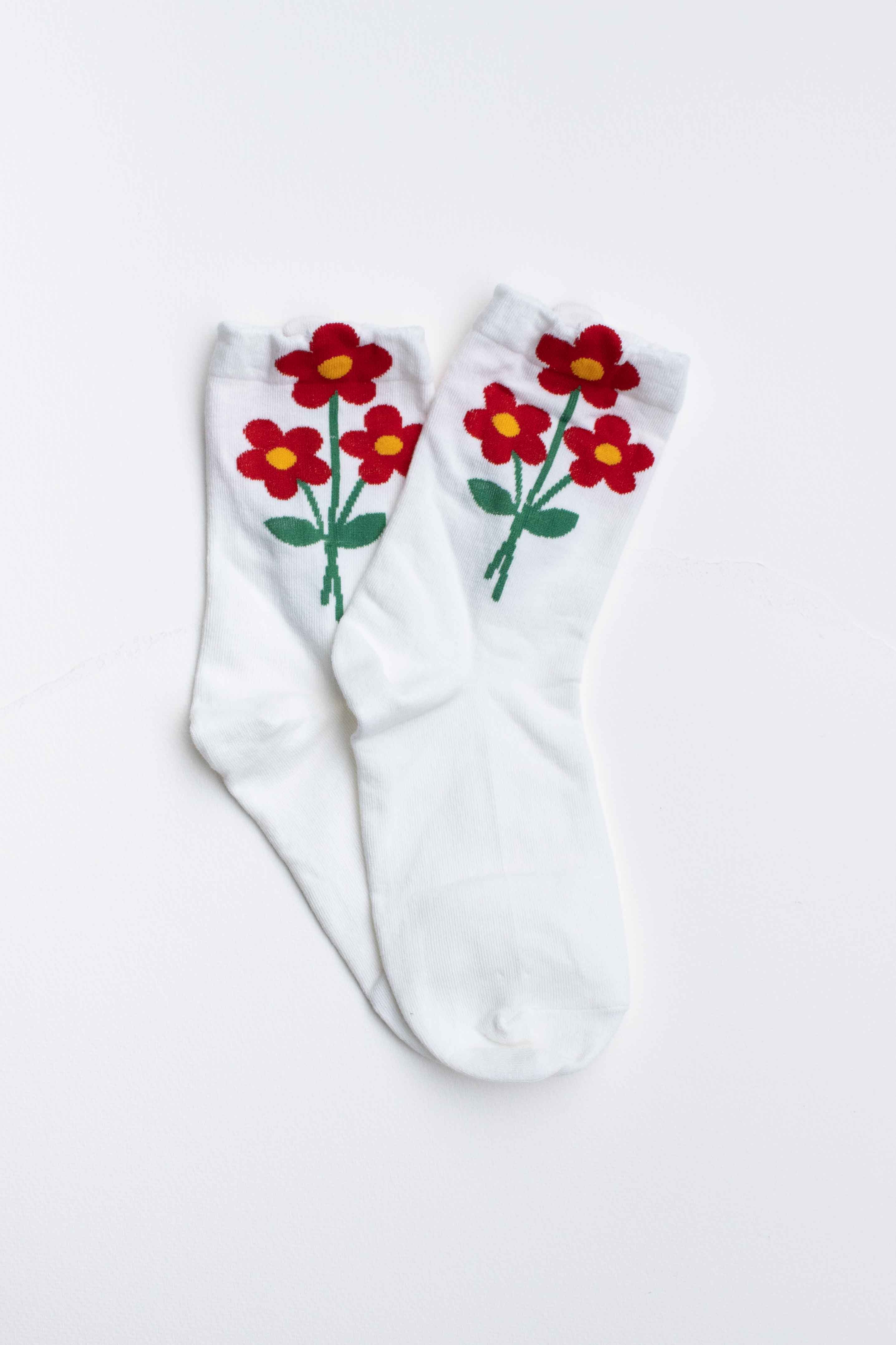Retro Bloom Socks