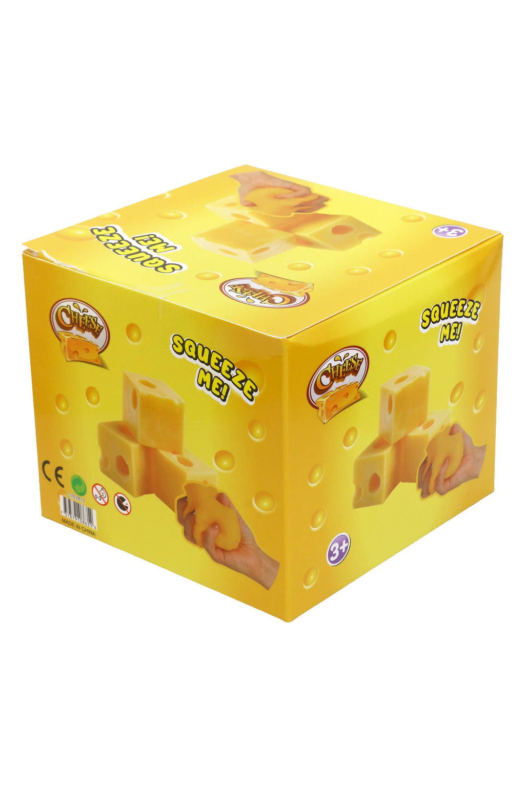 JUMBO Cheese Cube Squishy Toy