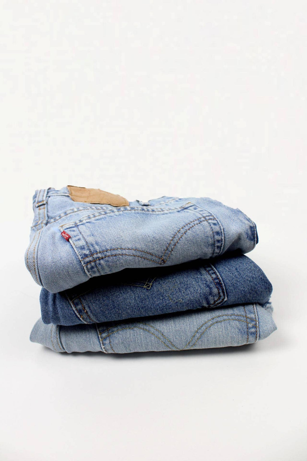 Mid-Rise Denim Levi Shorts