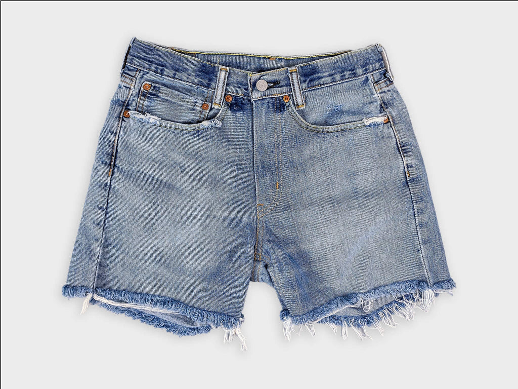 Mid-Rise Denim Levi Shorts
