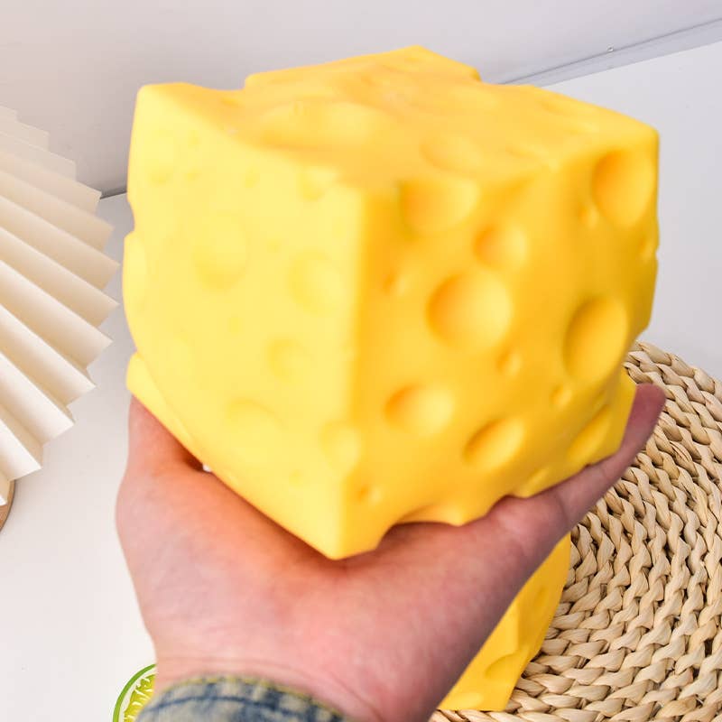 Giant Cheese Squishy Toy