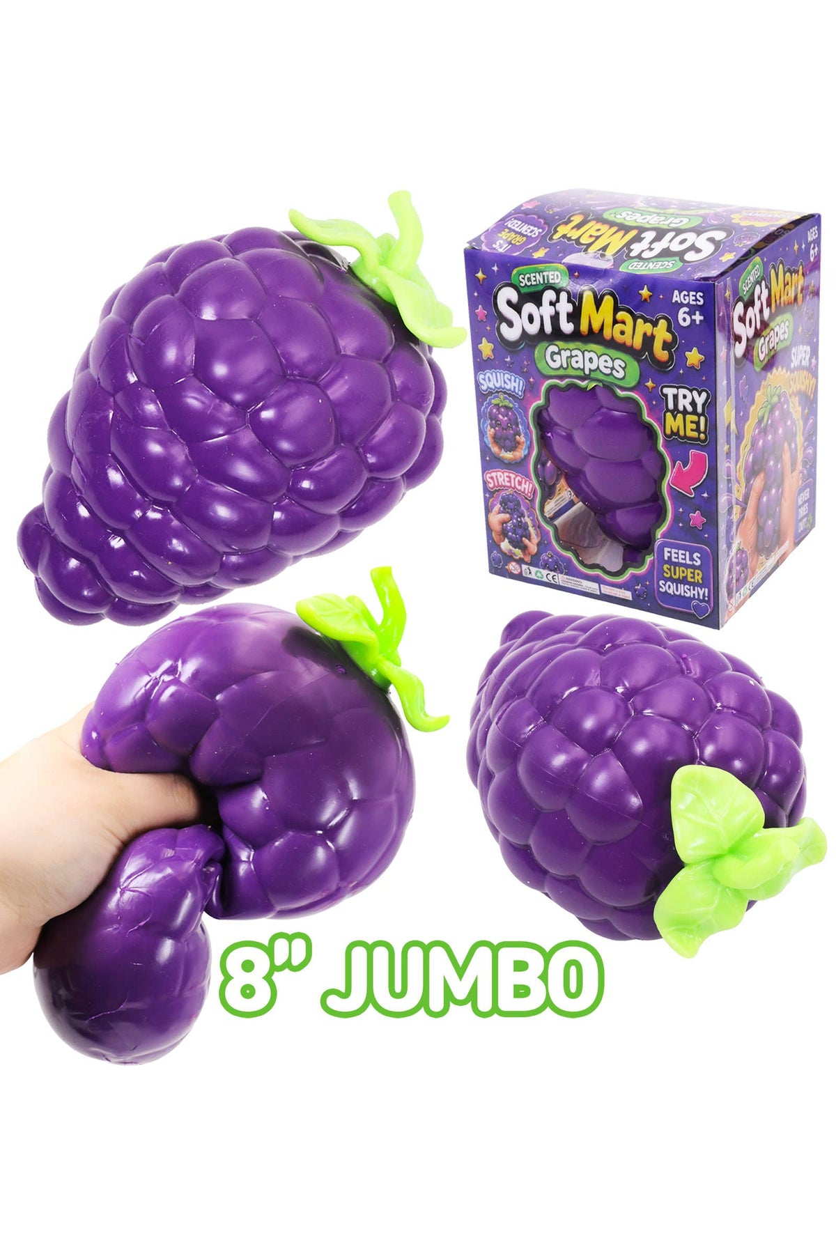 JUMBO 8 Inch Grape