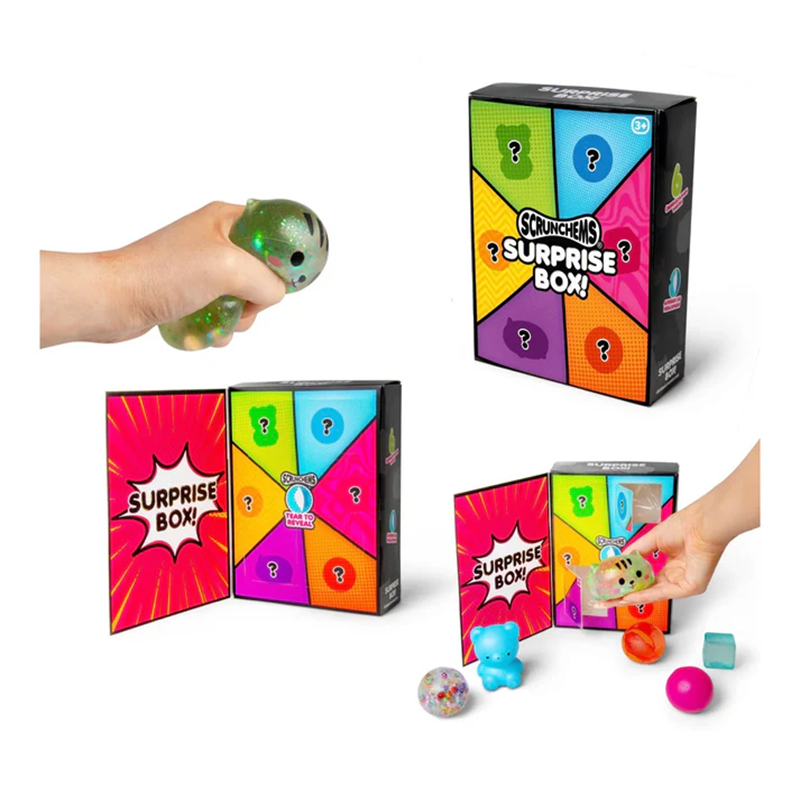 Surprise Box – 6 Sensory Squishy Toy