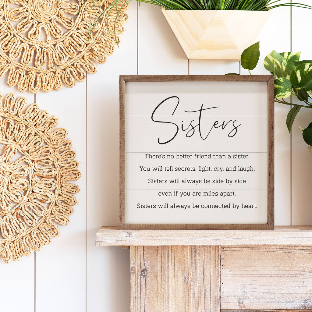 Sisters Wood Sign