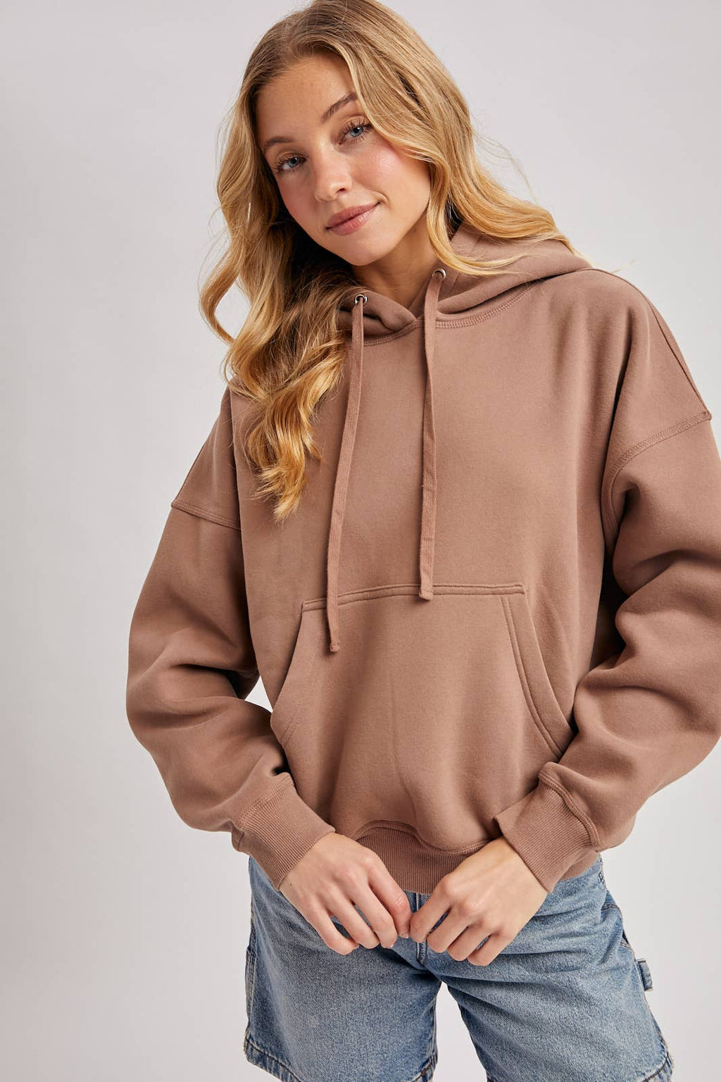 OVERSIZED FLEECE HOODIE