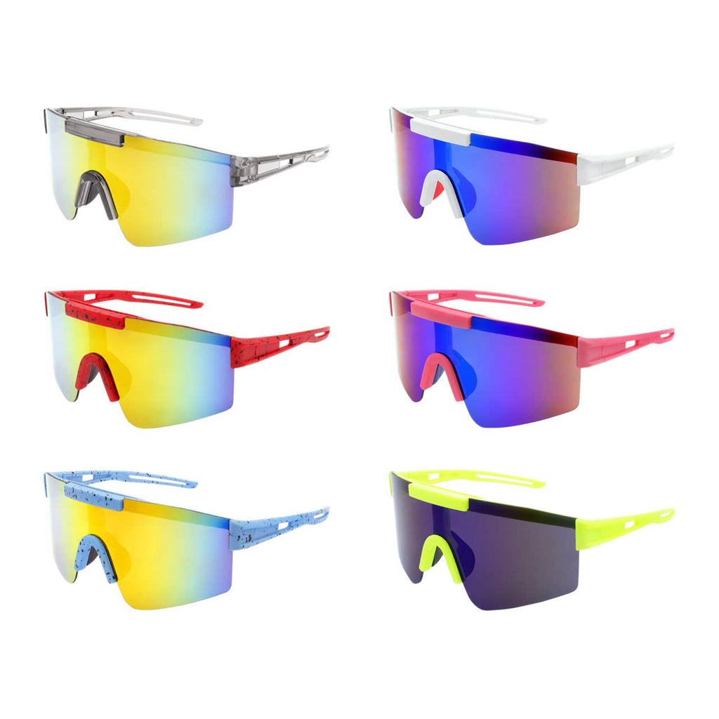Kids Sport Color Mirror Sunglasses