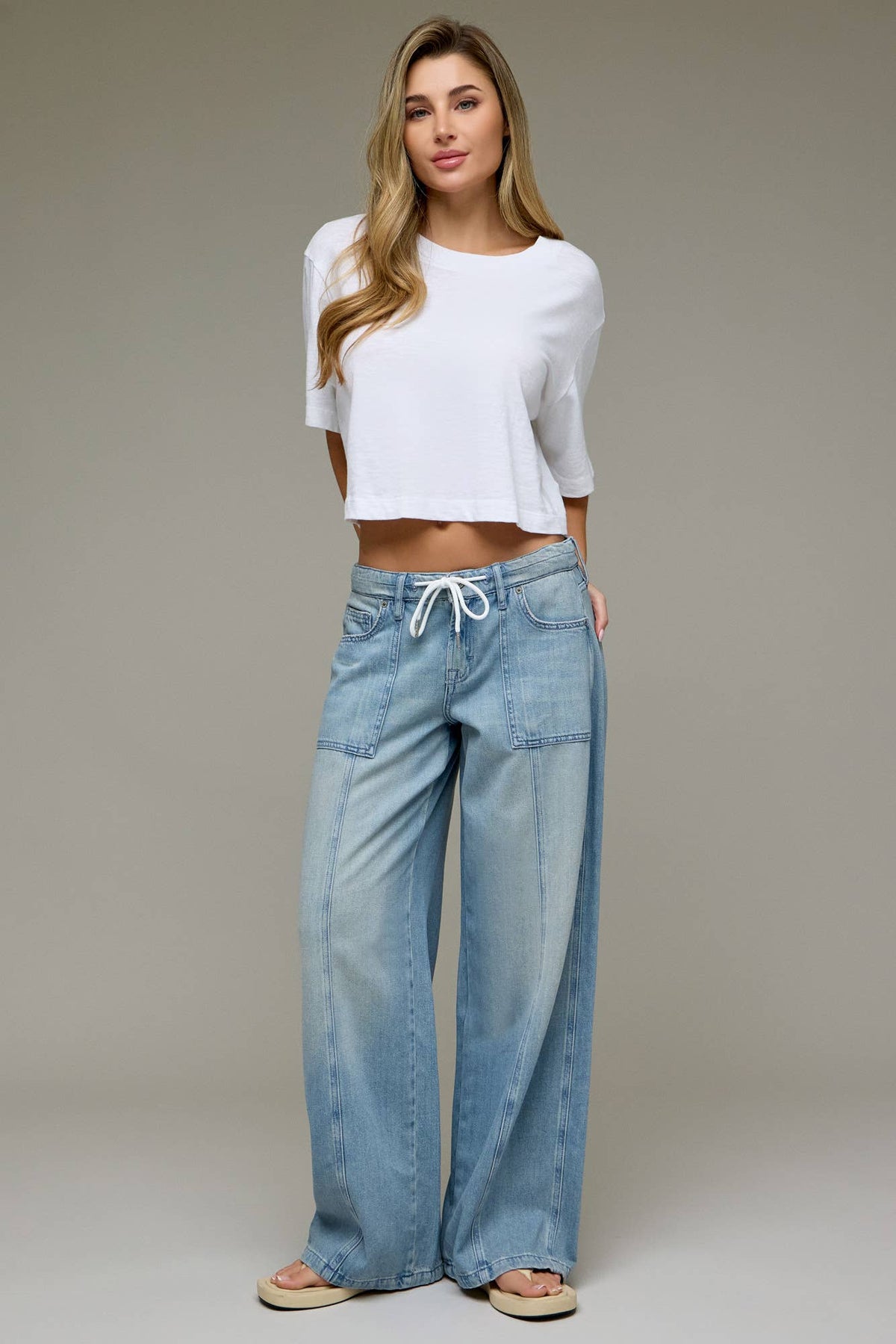 Vintage Super Soft Mid Rise Wide Leg