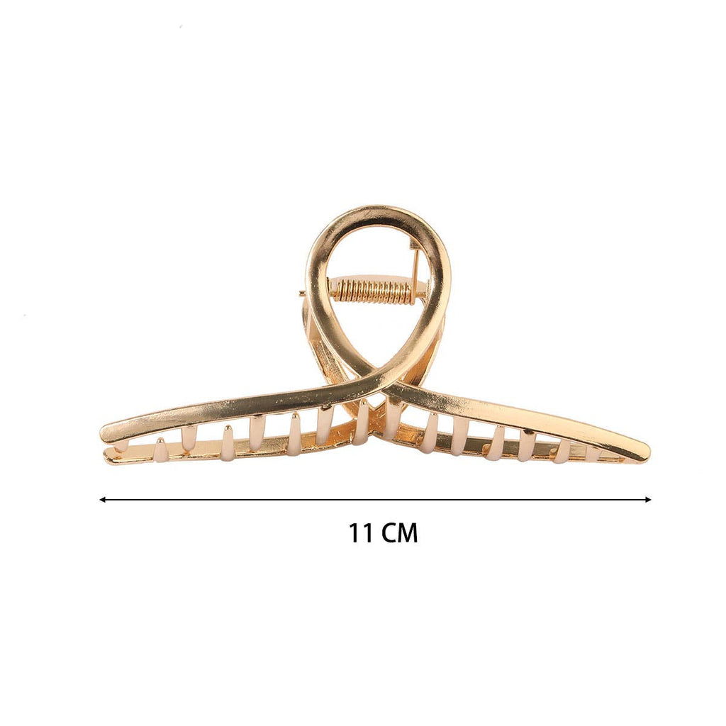 Gold Metal Hair Claws
