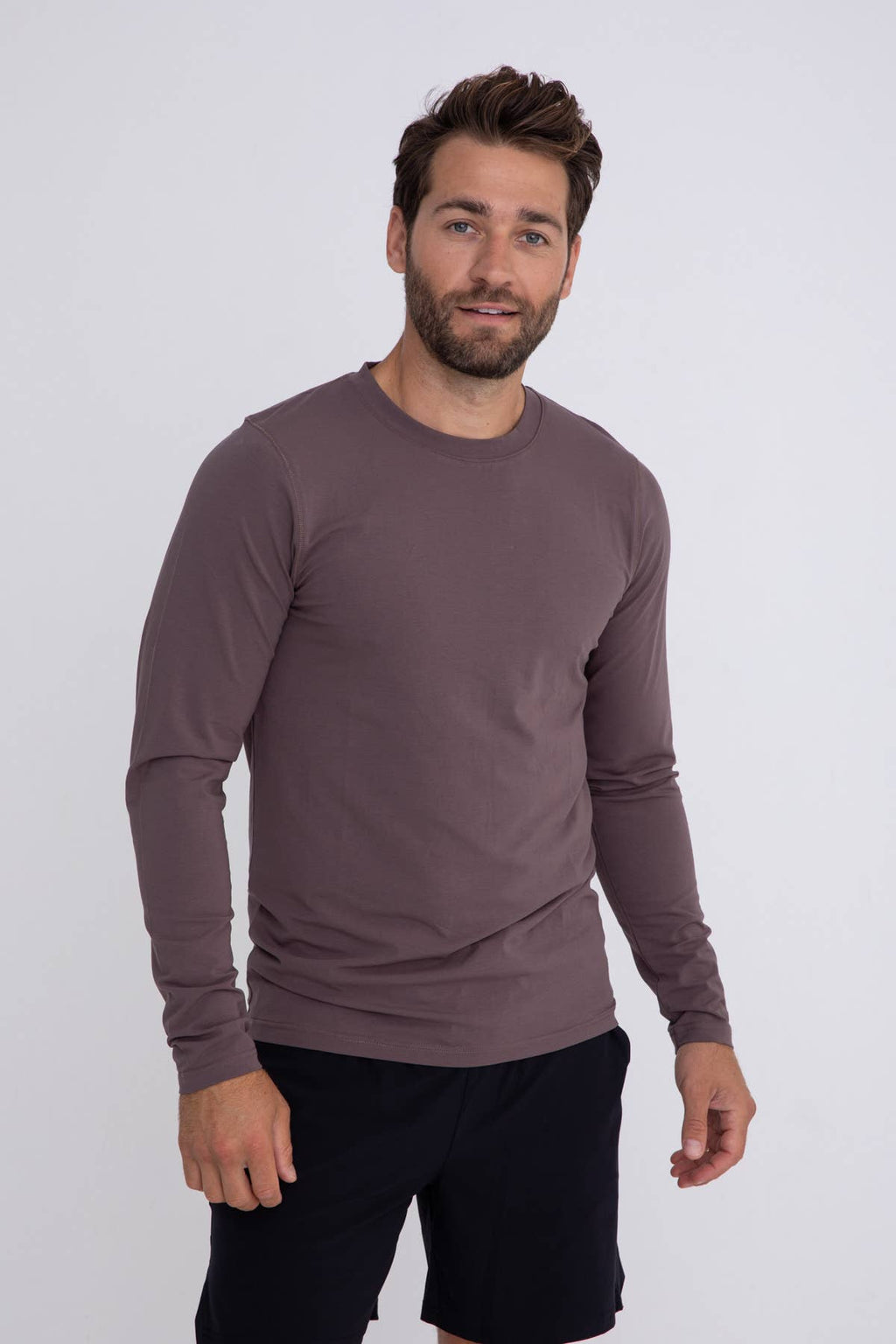 Pima Cotton Blend Long Sleeve