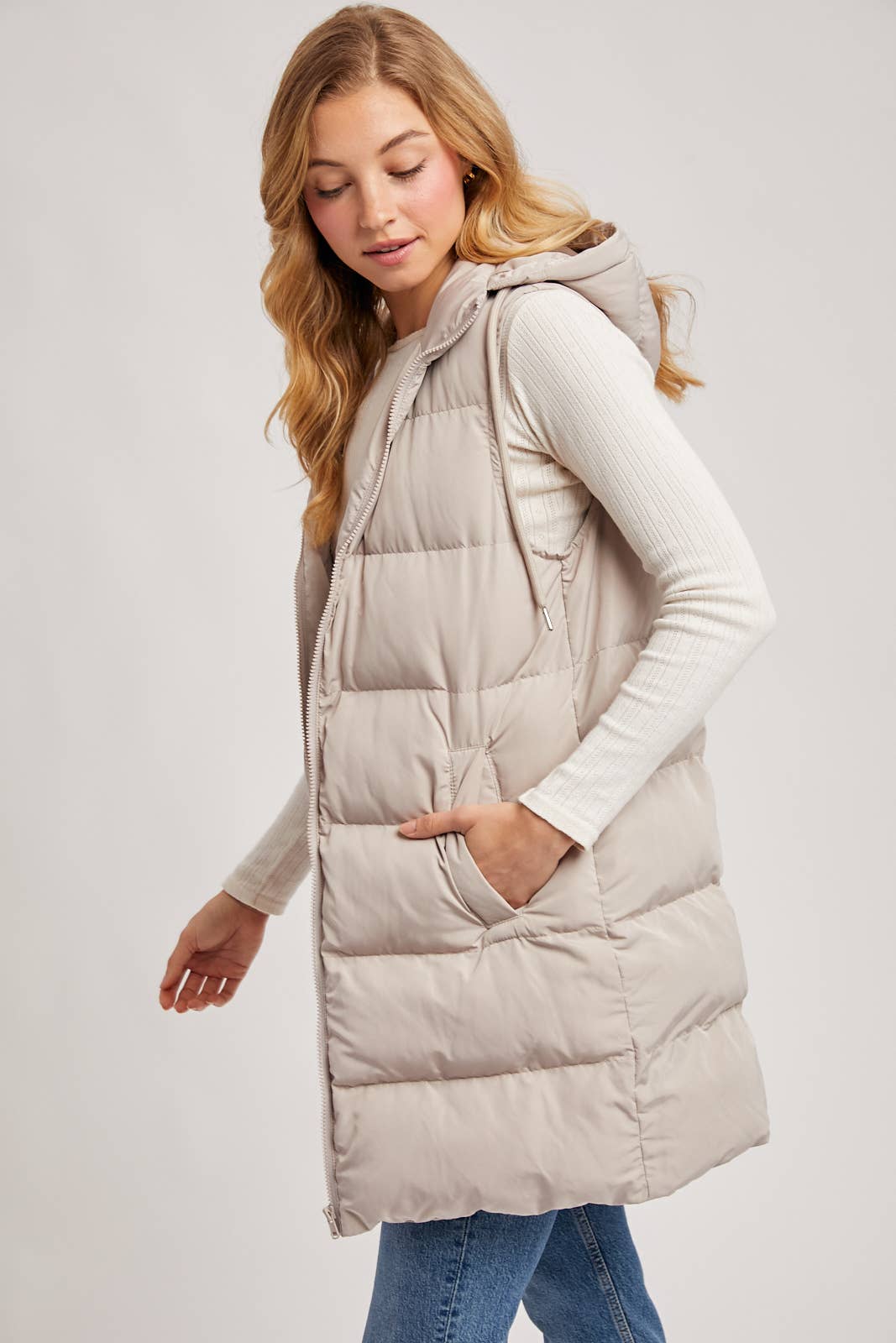 Hooded Puffer Vest