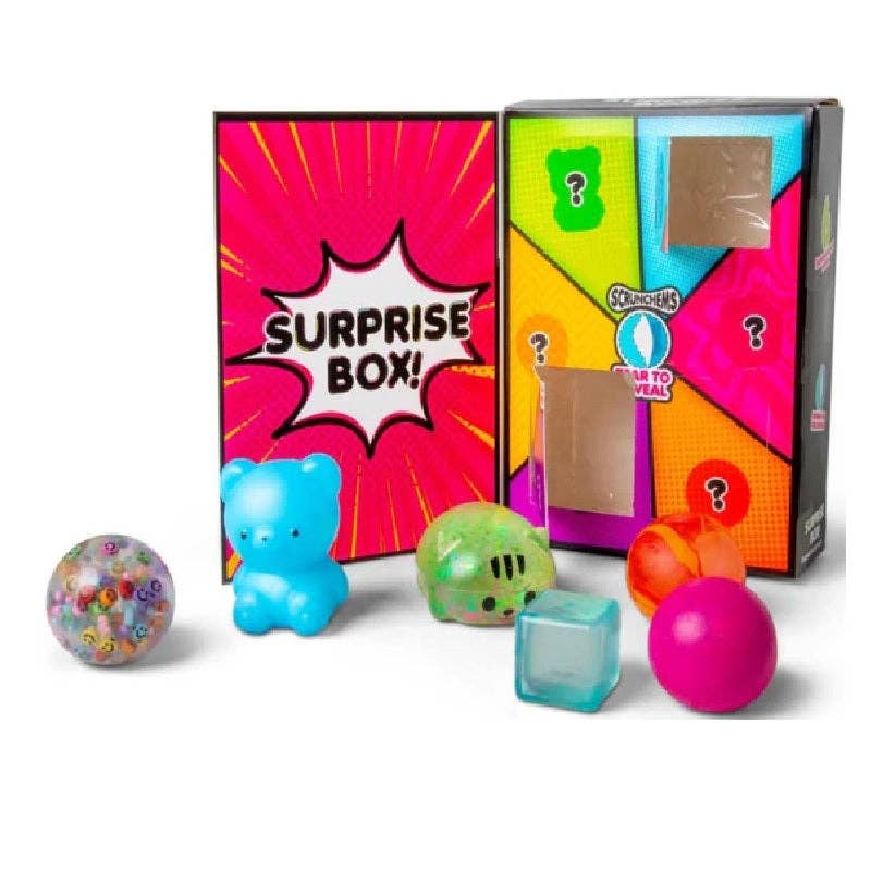 Surprise Box – 6 Sensory Squishy Toy