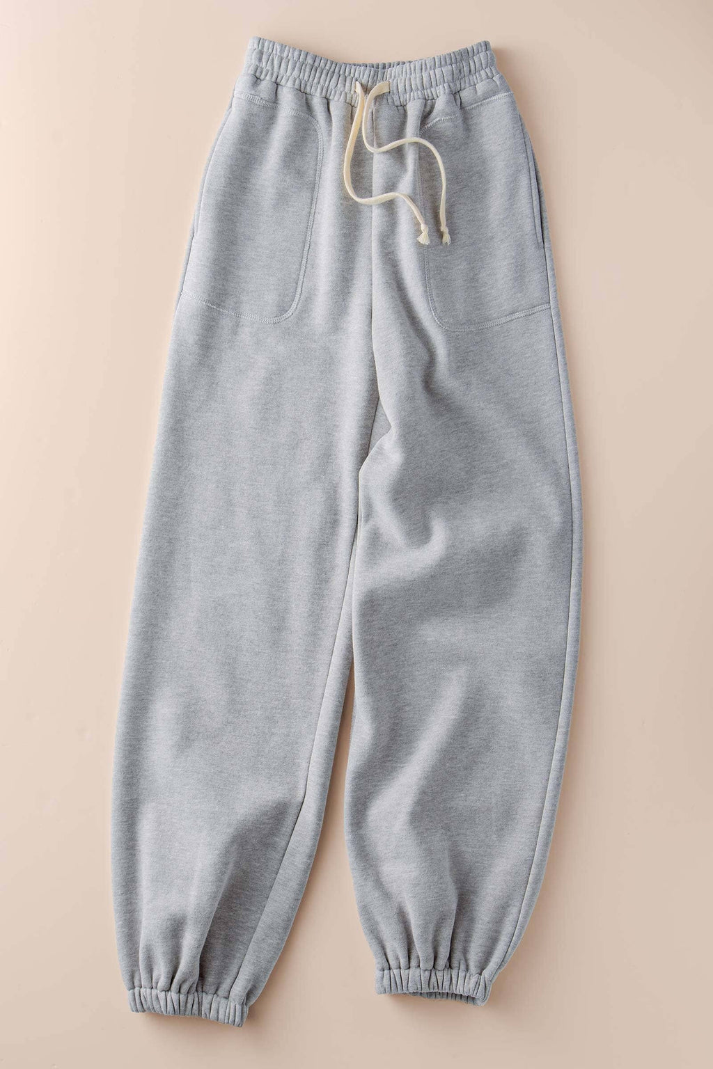 Elastic Drawstring Cotton Sweatpant