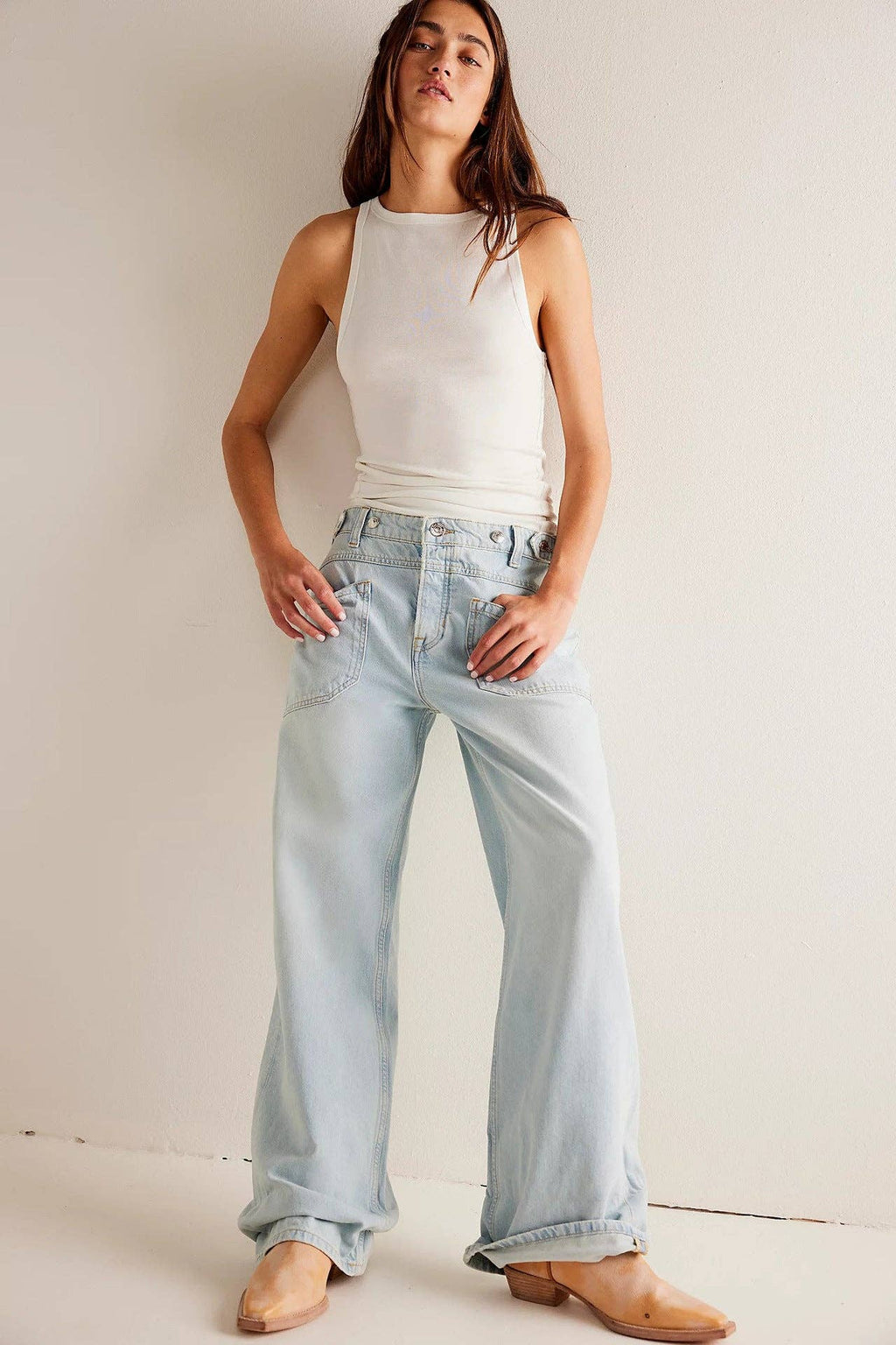 Street Straight Leg Jeans