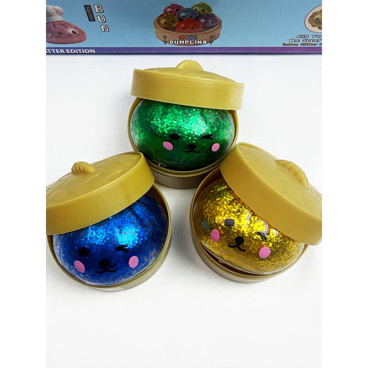 Mini Glittered Dumpling