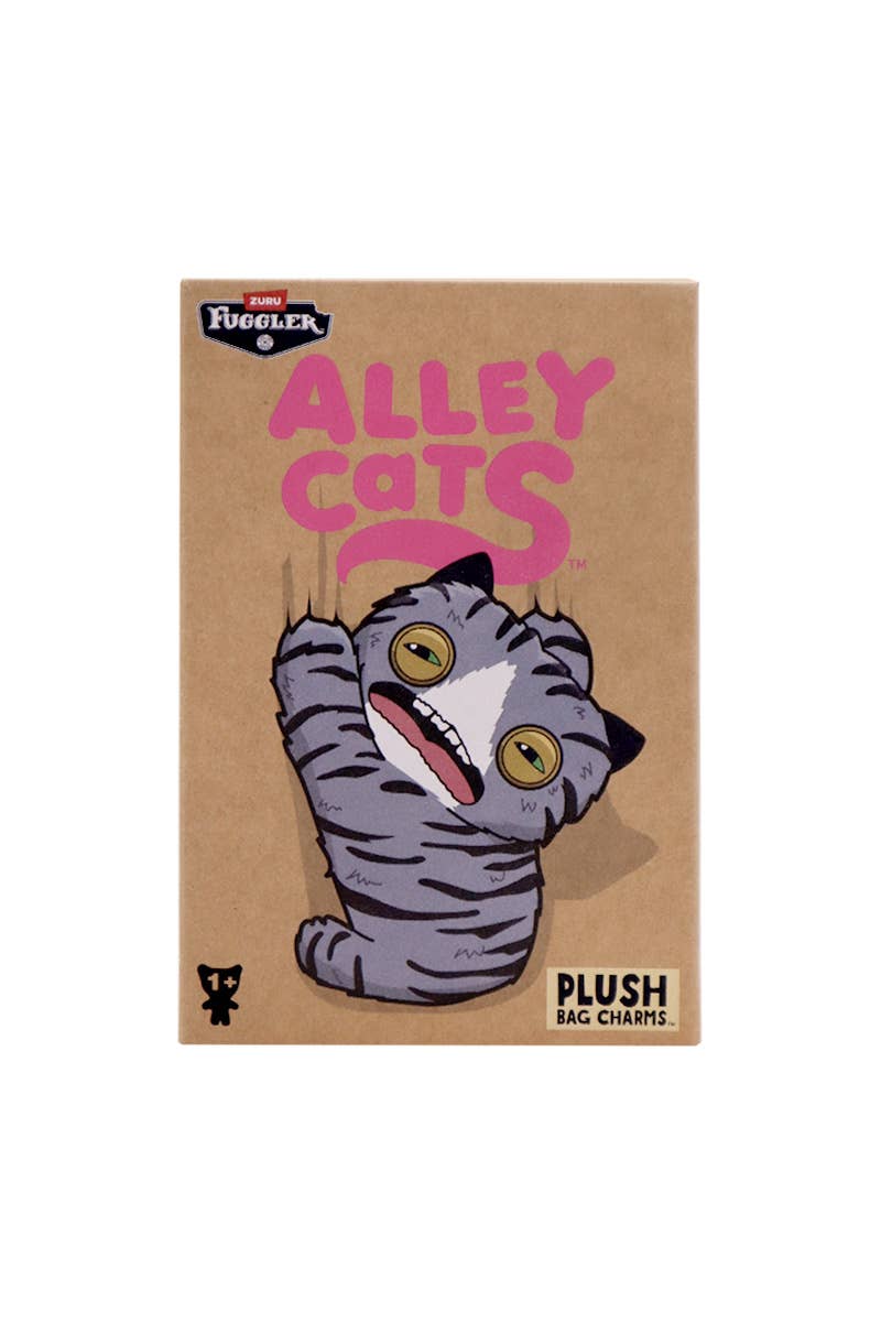 UPD 15789UQ1 Fuggler 5" Mini Alley Cats Keyrings - 6 PCS