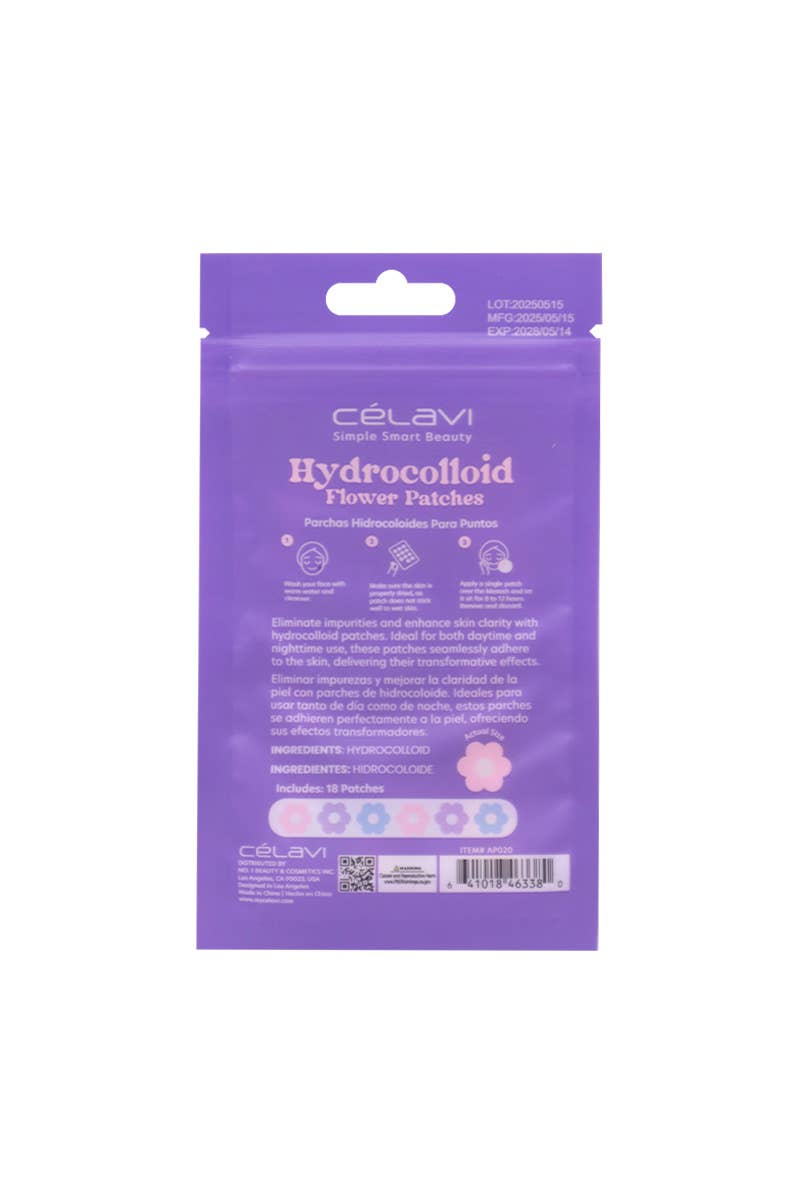 Hydrocolloid Spot Patches - Flower