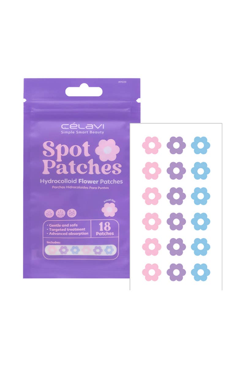 Hydrocolloid Spot Patches - Flower